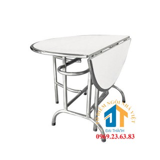 [Mã LIFEBKA5 giảm 10% tối đa 1 Triệu đơn 500k] Bàn tròn inox 1m2 hàng cao cấp Đại Thành