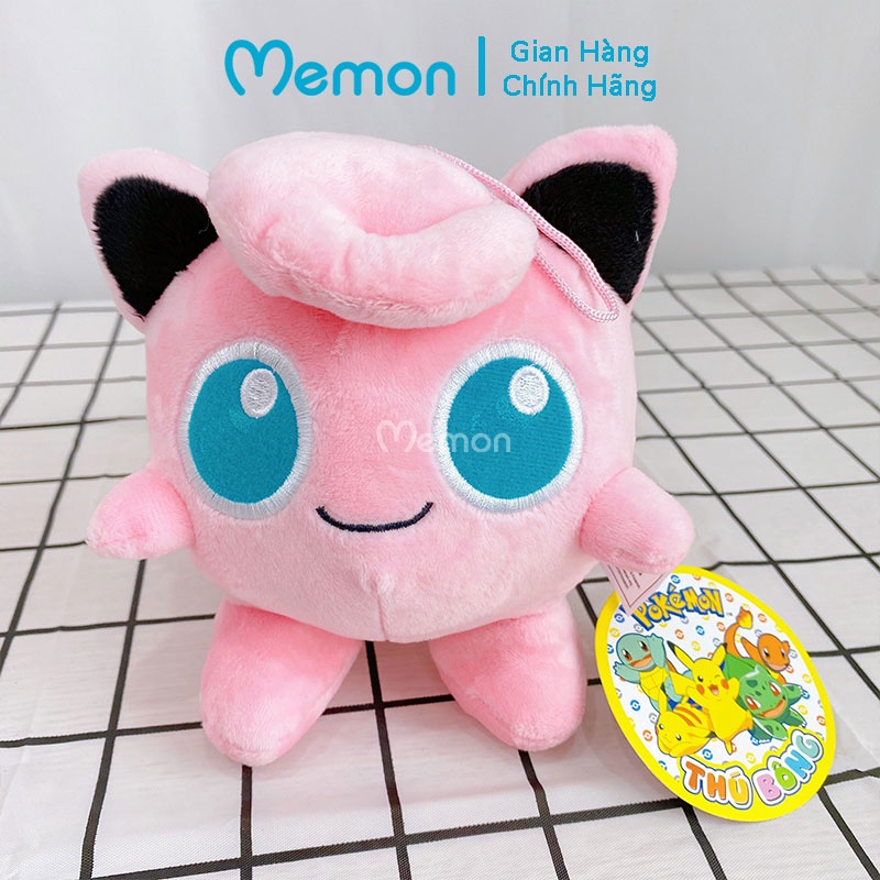 [Mã LIFEXANH03 giảm 10% đơn 500K] [Mã LIFEM1 giảm 50k đơn 99k] Gấu Bông Purin Hồng Pokemon Cấp Memon