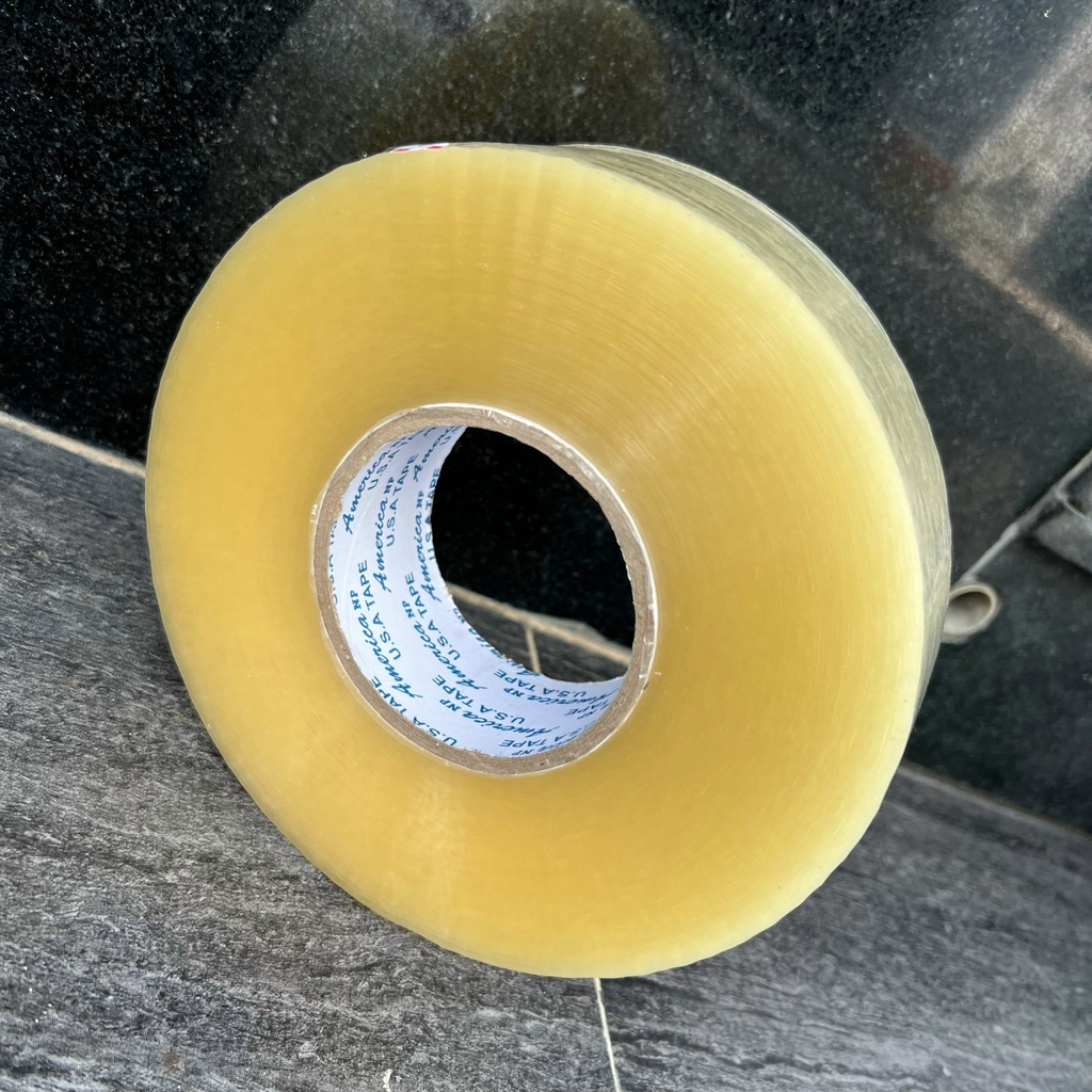 Băng keo trong, đục 1kg/cuộn lõi giấy siêu mỏng siêu dai siêu dính