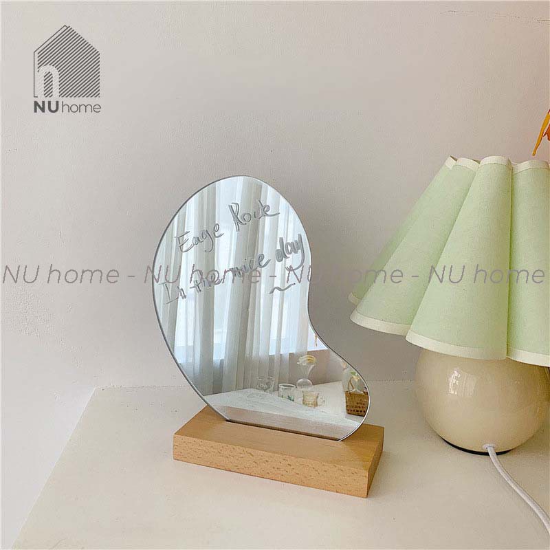 nuhome.vn | Gương tròn để bàn trang điểm vintage chuẩn phong cách Hàn Quốc [CAM KẾT HÀNG ĐẸP CHUẨN HÌNH 100]