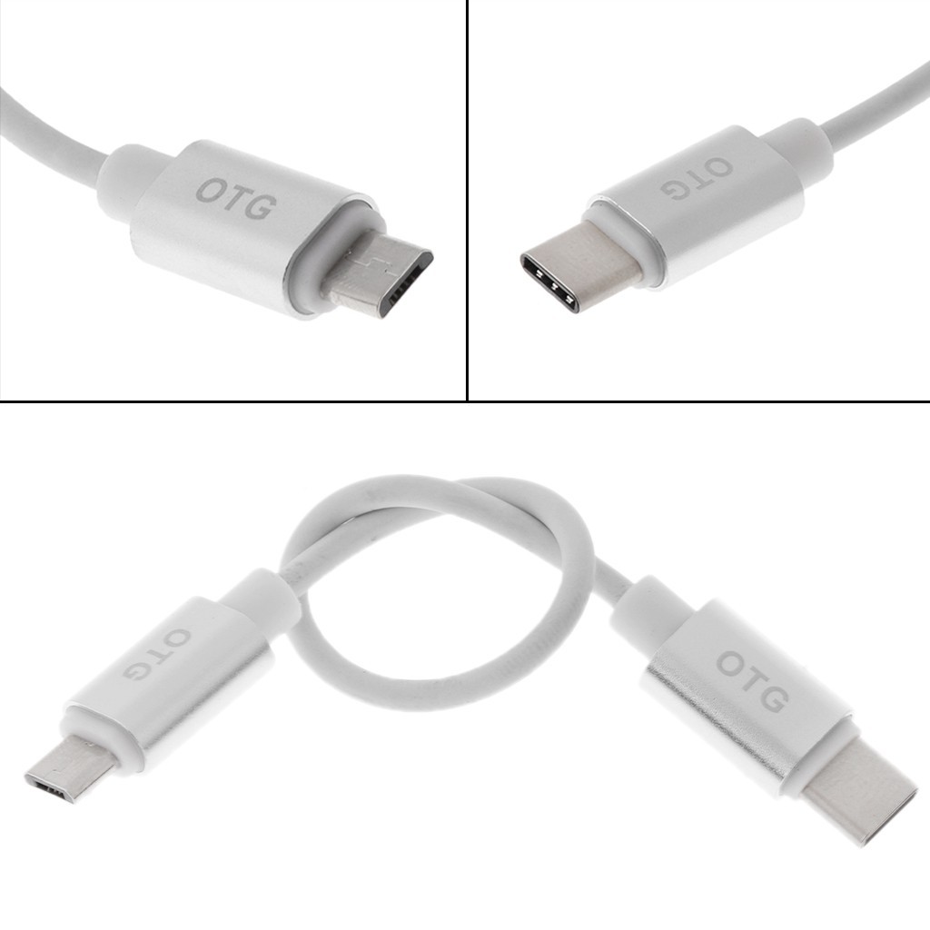 Cáp sạc truyền dữ liệu đầu USB 3.1 Type C sang Micro USB