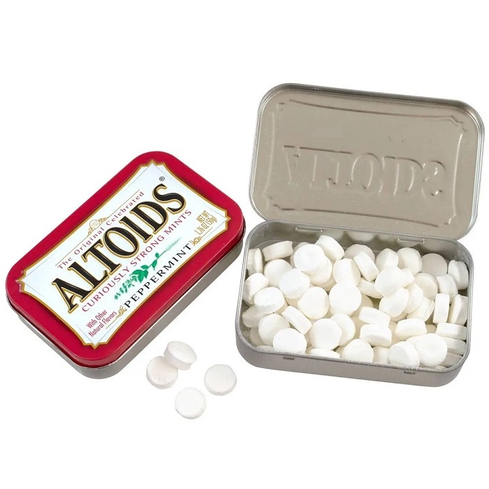 Kẹo ngậm bạc hà Altoids hộp 50g (USA)