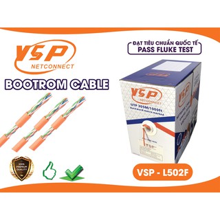 CA022 Cable Mạng VSP Cat5 UTP -L502F -Cáp Dây Cam -305m