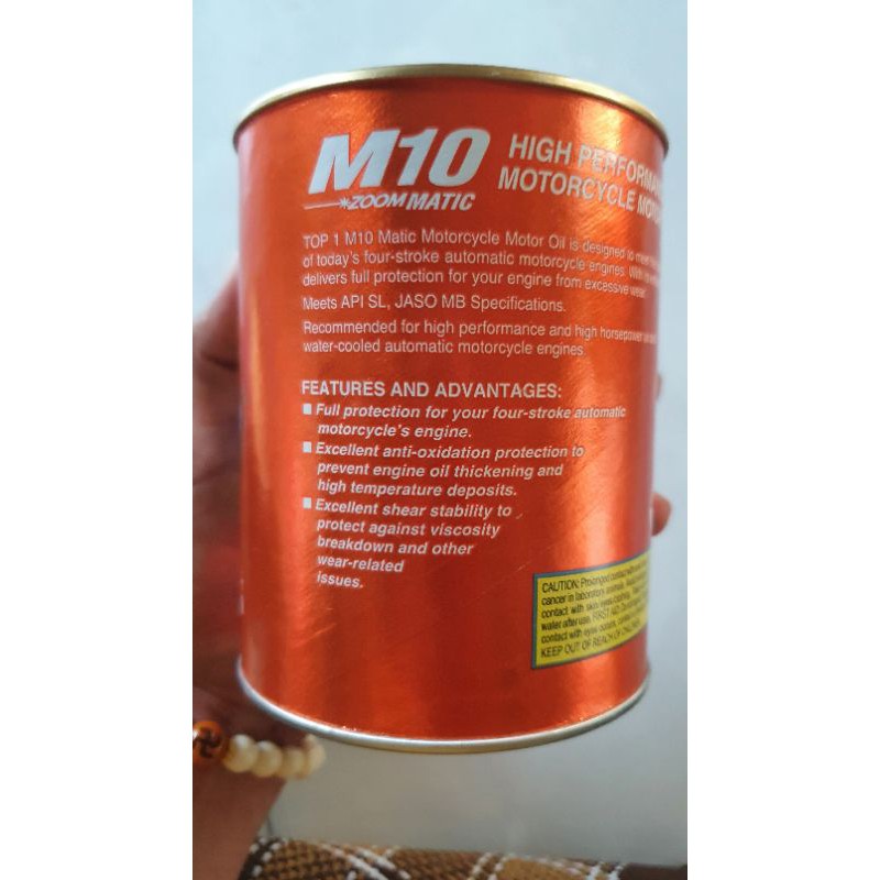 Nhớt Top 1 10W-30 800ml