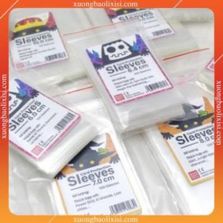Bọc bài Uno Ma sói mèo nổ - Sleeves - Bao kiếng bảo vệ lá bài 5.9 - 9cm - Túi 100 cái [Bán Lẻ Giá Sỉ]
