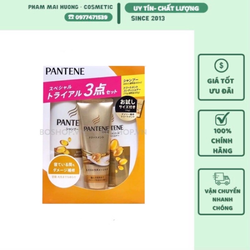 Bộ dầu gội xả ủ Pantene