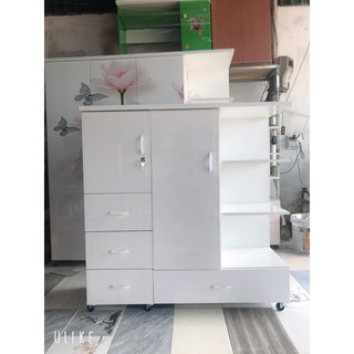 tủ nhựa đài loan trắng tinh như ngọc trinh cho các mẹ