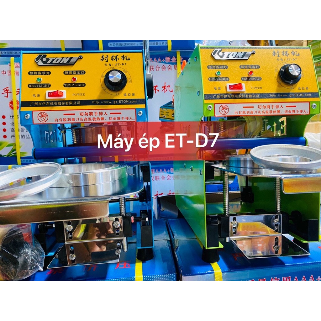 Máy dập miệng ly Eton D7 chính hãng
