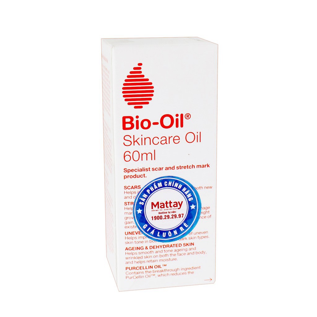 Bio - Oil Skincare Oil - Chai 60ml - Giảm Vết Rạn Da Trong Quá Trình Mang Thai Hoặc Dậy Thì. ❤️