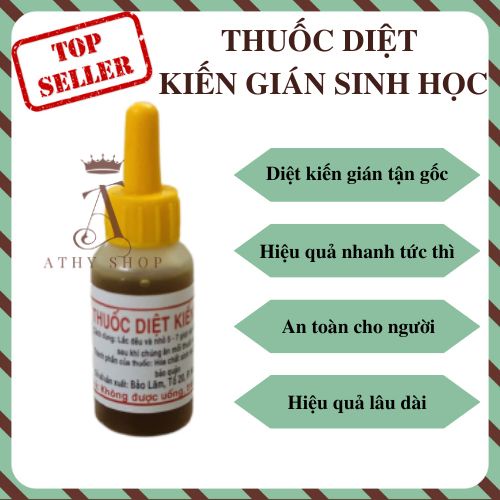 THUỐC DIỆT KIẾN GIÁN TẬN GỐC, dung dịch hóa chất tiêu diệt kiến côn trùng hiệu quả nhanh chóng, bã kiến, ant killer
