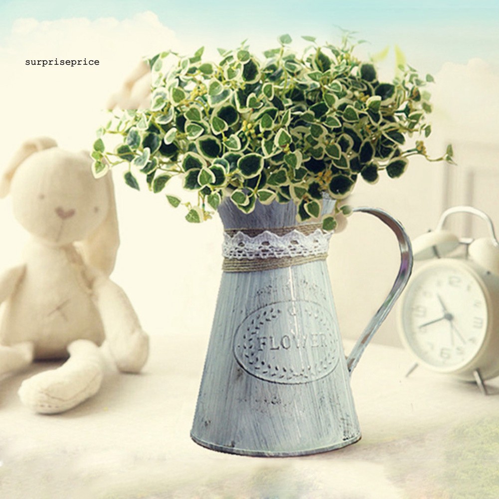 Chậu hoa sắt cổ điển dành cho trang trí nội thất