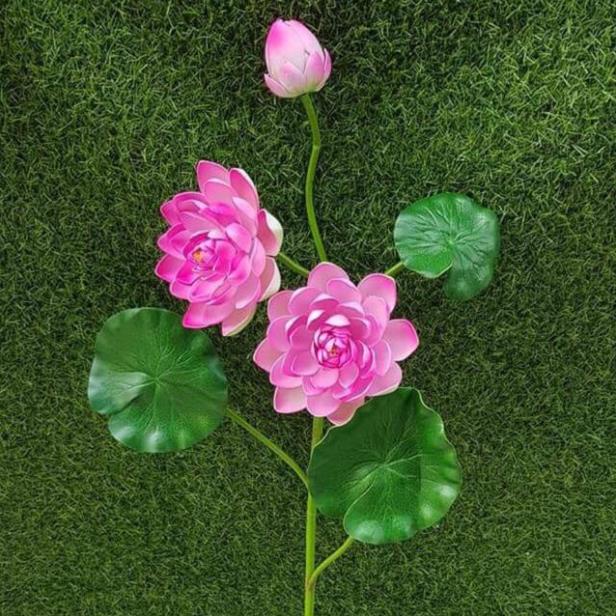 Hoa Giả 🌺FREESHIP🌺 Hoa Sen loại lớn 105 cm - giống thật 99%