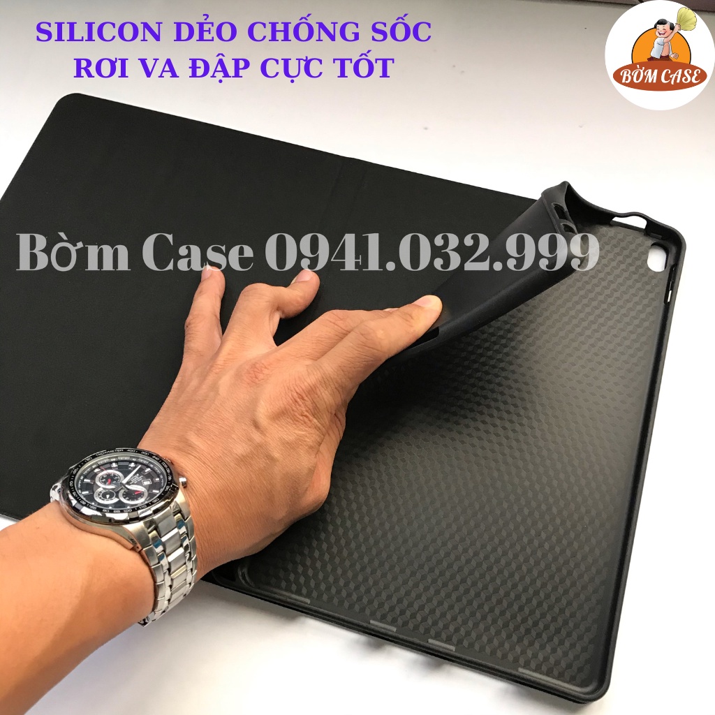 Ốp ipad Mini 6  Silicon khe bút -BỜM CASE