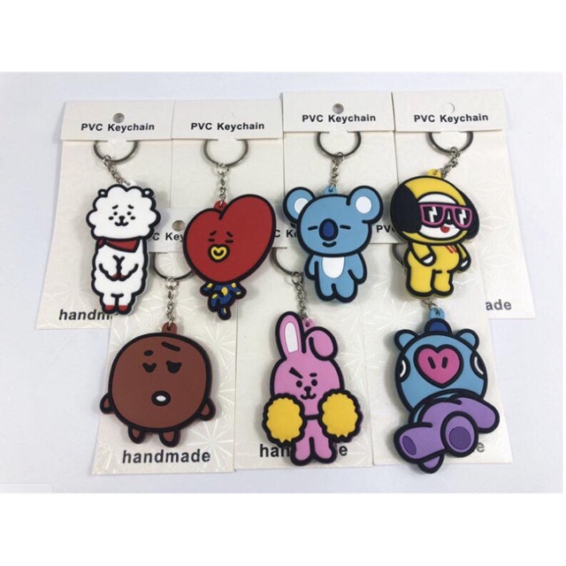 Móc Khóa BTS 2 Mặt