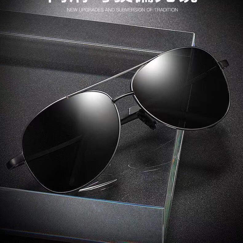 Kính mát gọng tròn chống tia uv400 thời trang sành điệu cho nam nữ