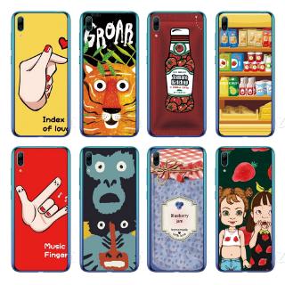 Ốp lưng hình nhiều mẫu đáng yêu cho điện thoại Huawei Y7 Pro 2019 / Y7 2019 / Y7 Prime 2019