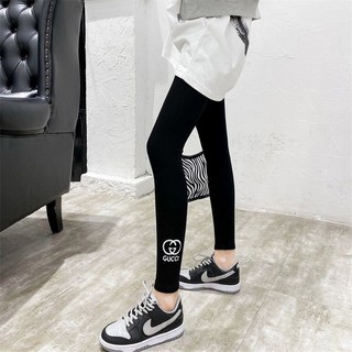 Quần Legging Dài In Chữ Tiếng Anh Thời Trang