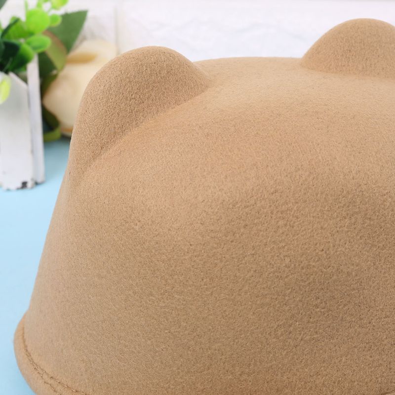 Youyo Mũ Len Derby Đính Tai Mèo Dễ Thương Thời Trang Mùa Đông Cho Nữ