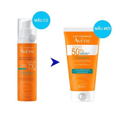 [Mẫu mới] Kem Chống Nắng Avene Very High Protection Cleanance/Fluid 50ml