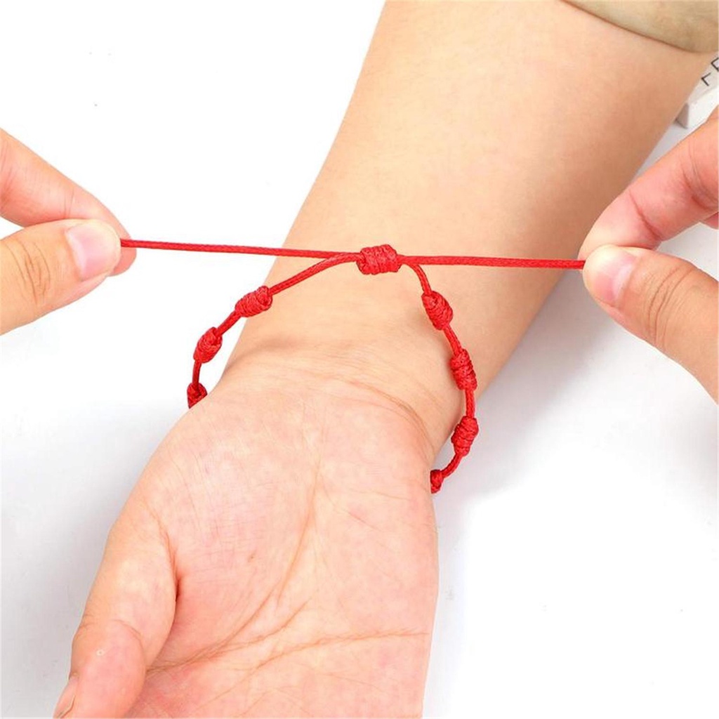 Vòng Tay Dây Thừng Màu Đen Phối Mặt Hình Mắt Quỷ Thời Trang