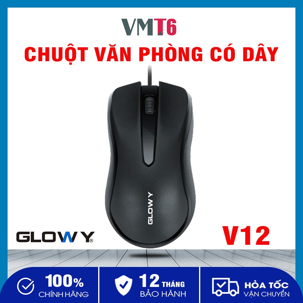 Chuột máy tính văn phòng Gloway V12 _ Bảo hành 12 tháng