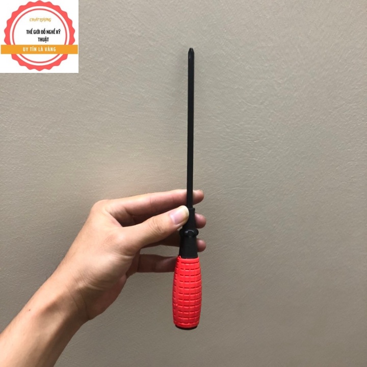 Tô vít Tay Cầm Đỏ thân 6mm ( loại dài 25cm )