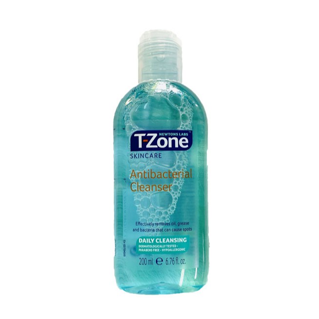 Toner Tẩy Trang T-Zone Làm Sạch, Diệt Khuẩn Tinh Chất Tràm Trà 200ml