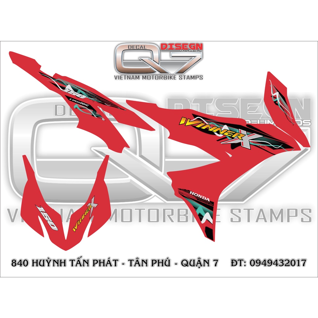 TEM RỜI WINNER X ĐỎ ĐEN