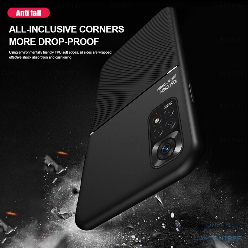 Ốp Điện Thoại Cứng Viền Dẻo Màu Nhám Mờ Thời Trang Sang Trọng Cho Xiaomi Redmi Note 11s 11 Pro 5G