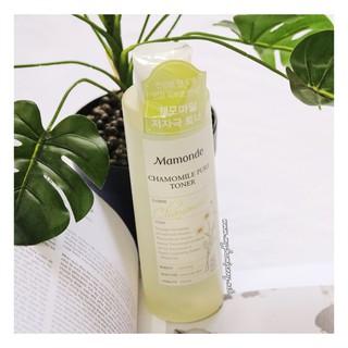 Mamonde chamomile pure toner