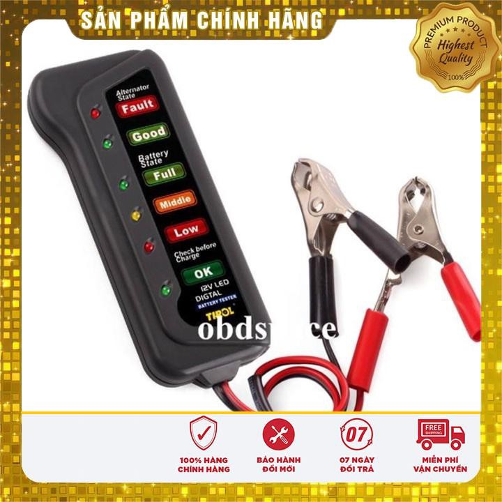 [ Freeship ] Thiết Bị Kiểm Tra Bình Ắc Quy Ô Tô & Xe Máy 12V Cao Cấp