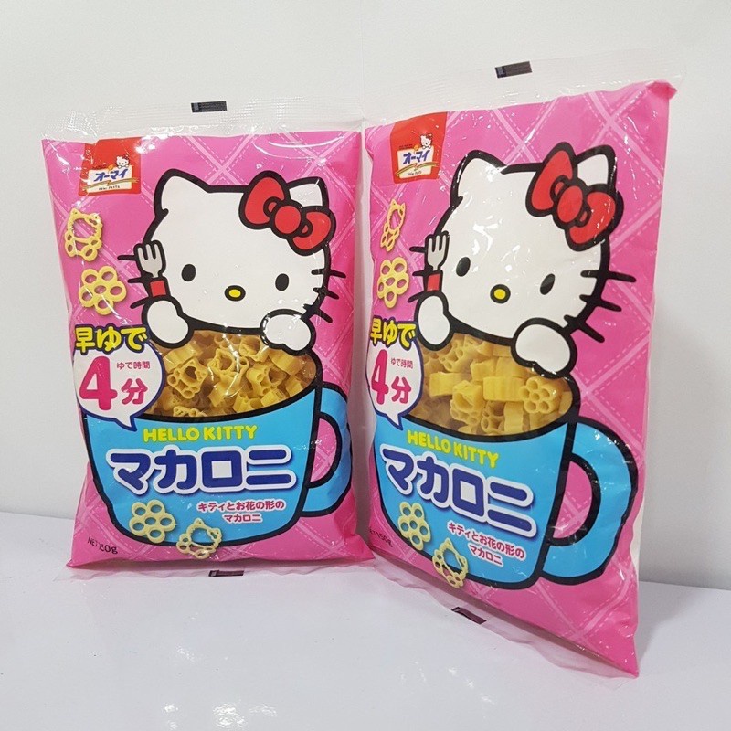 Nui Hello Kitty Nội Đia Nhật Bản 150gram Date Mới Nhất Cho Bé Từ 9 Tháng Trở Lên