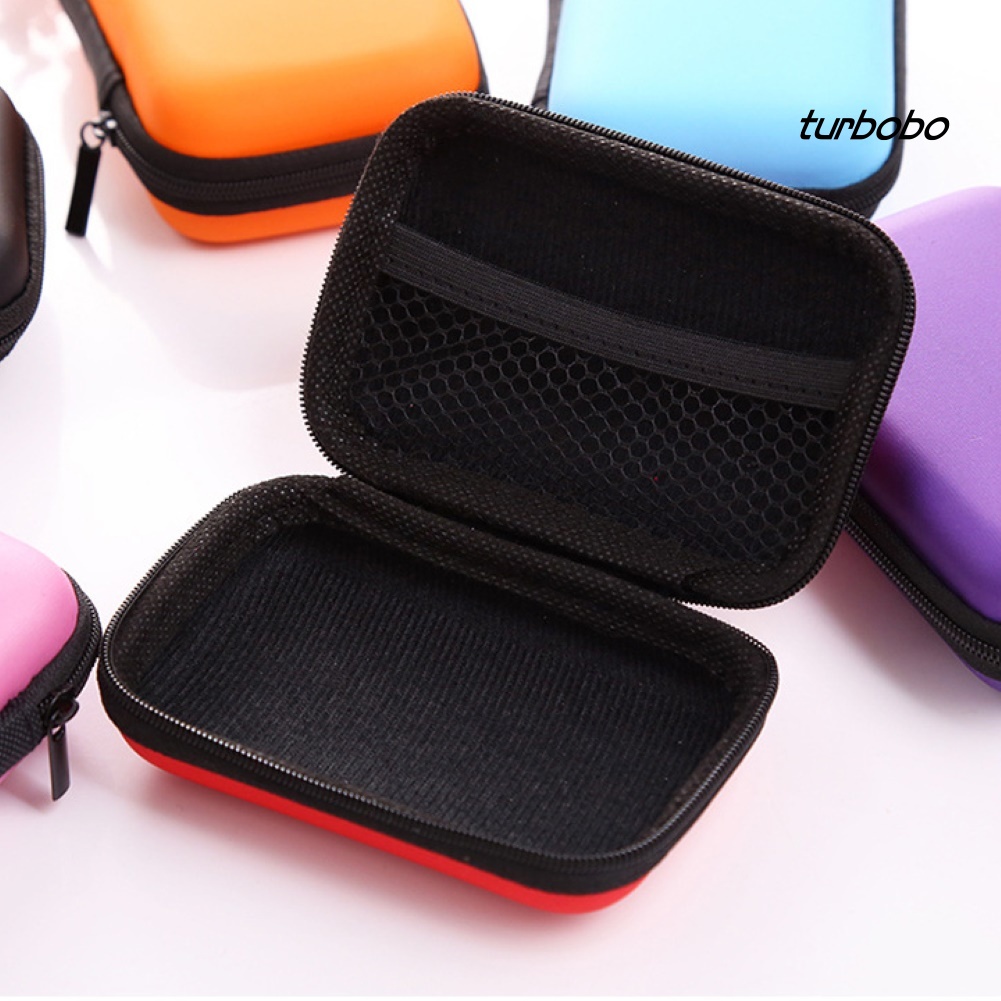 Hộp Đựng Dây Cáp Sạc Dữ Liệu Có Khóa Kéo Di Động