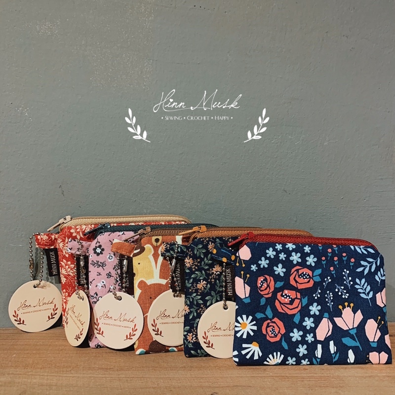 Ví vải mini (zipper pouch)