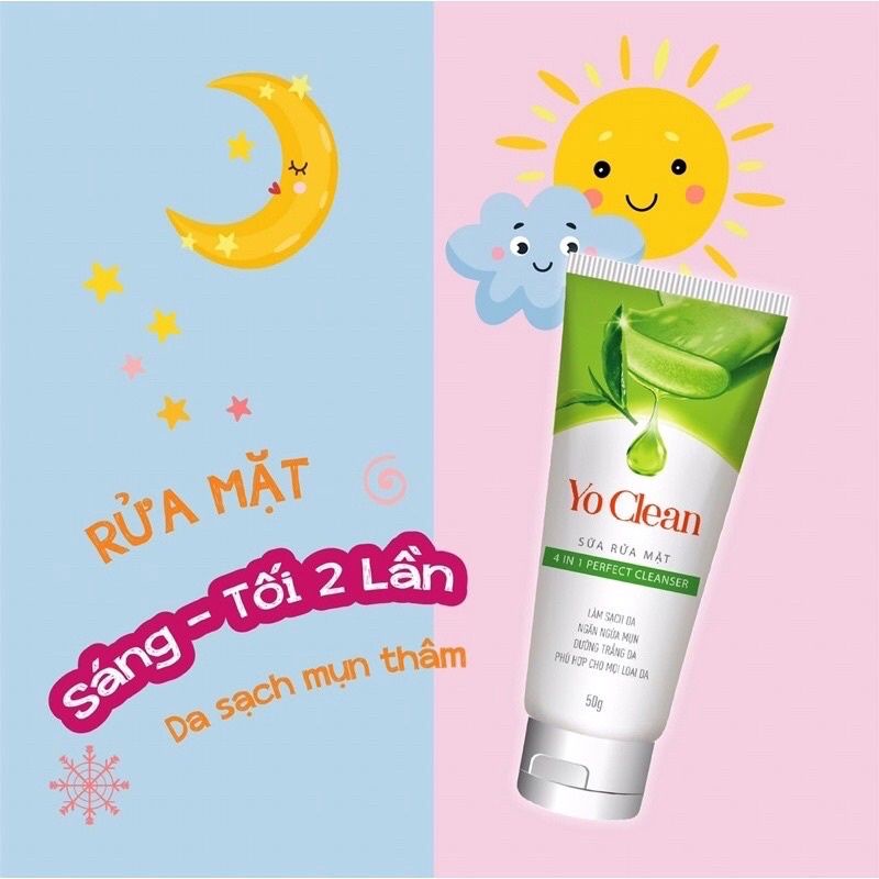 Yo Clean SỮA RỬA MẶT YO CLEAN 50g