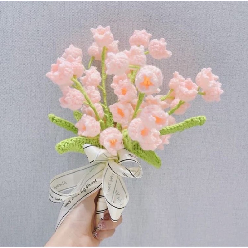 Hoa chuông bằng len