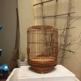  Lồng choè đất, khuyên yến đục tích hoa văn (size 28x30)