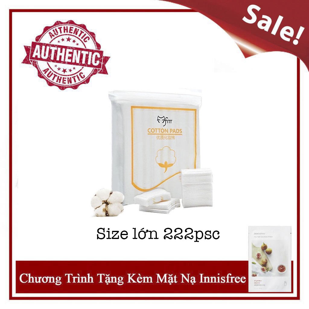 Bông Tẩy Trang Cotton PADS 222 Miếng