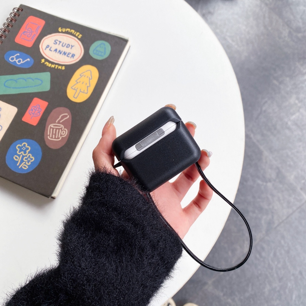 Vỏ Bảo Vệ Hộp Sạc Tai nghe không dây AirPods 1/2/3/Pro 2022 Hình Máy Ảnh