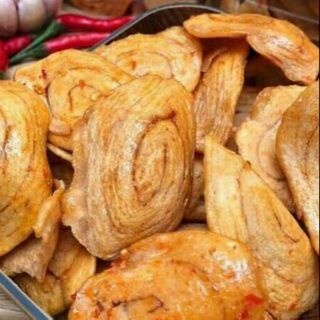 1,4kg (4 hũ) bánh Tai heo sốt mắm cay siêu giòn ngon