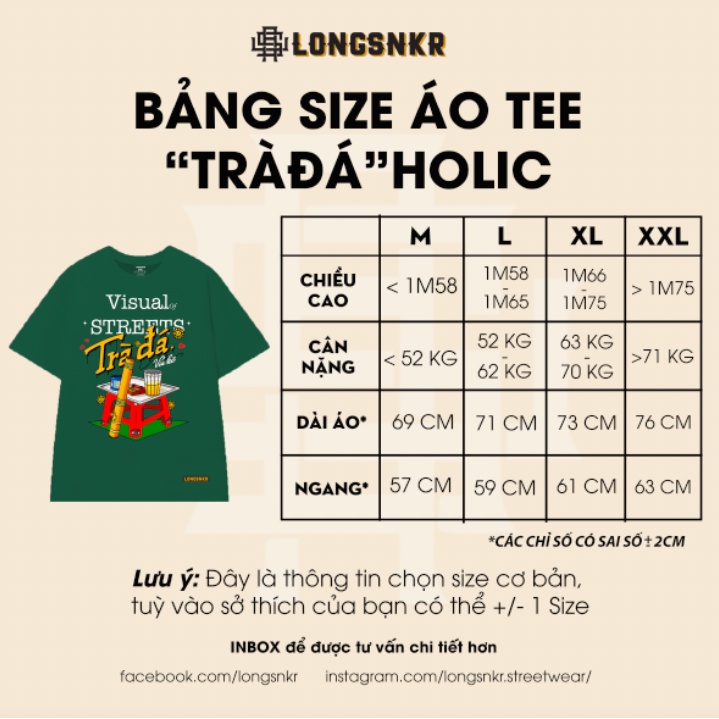 _T-shirt "Trà đá" Collection - áo thun form Oversize, Longsnkr Streetwear