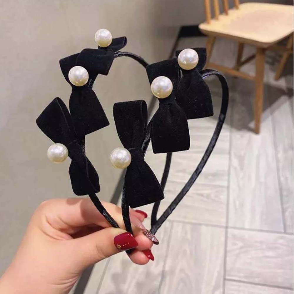 Cài Tóc Đính Nơ Thời Trang Nữ Dễ Thương