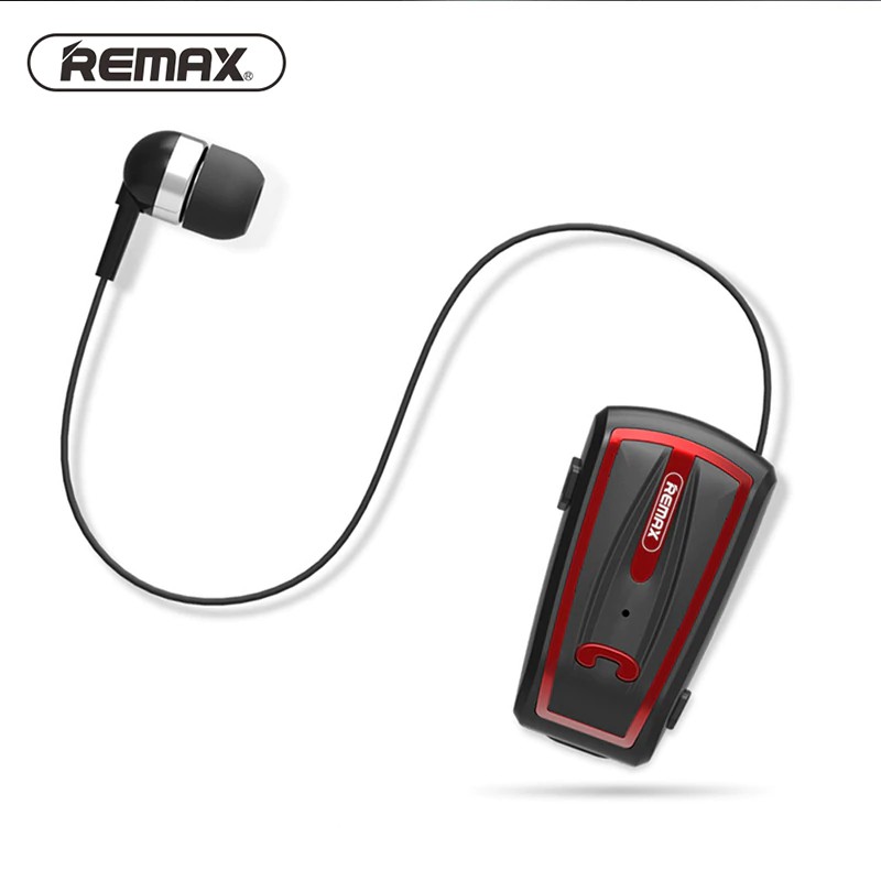 Tai nghe Bluetooth REMAX có kẹp cài áo tiện lợi