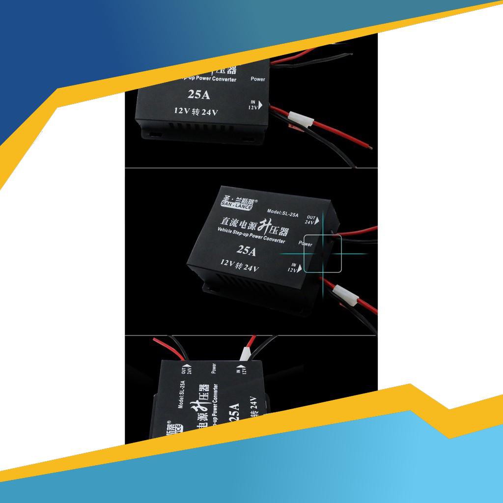 Bảo hành lỗi 1 đổi 1 Bộ chuyển nguồn DC 12v lên 24V 25A hàng cao cấp