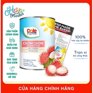 [DATE MỚI NHẤT] Chôm Chôm Đóng Lon Dole 565gr - Rambutan In Syrup
