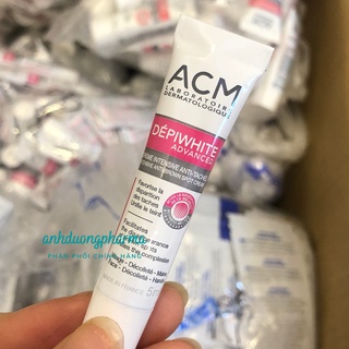 Kem chống sạm, nám da ACM Depiwhite Advanced Intensive Anti-Brown Spot Cream - Minisize 5ml