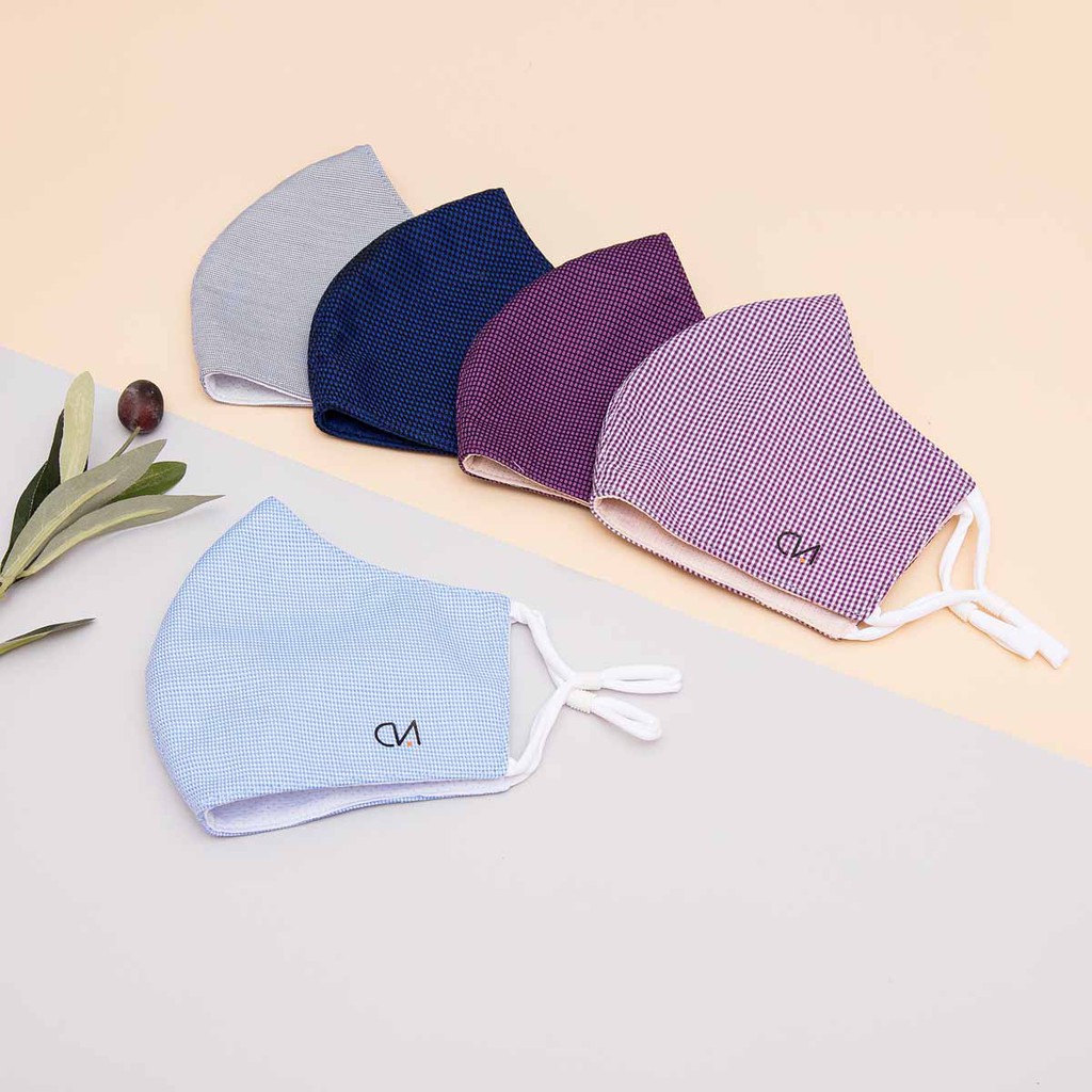 Khẩu Trang Caro Plus Duy Ngọc Cao Cấp, hàng chính hãng, chất liệu vải Cotton, họa tiết Caro (1045). | WebRaoVat - webraovat.net.vn