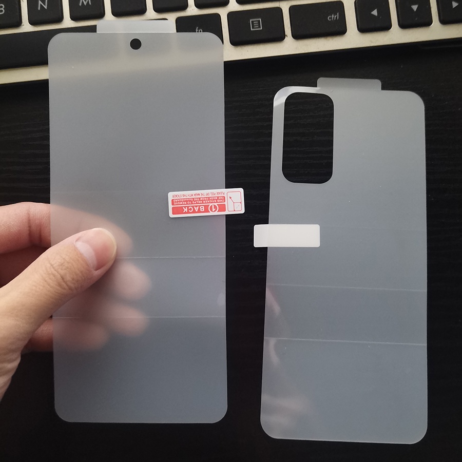 Miếng dán PPF chống vân tay mặt trước sau Cho Xiaomi Redmi Note 11 Pro 11S