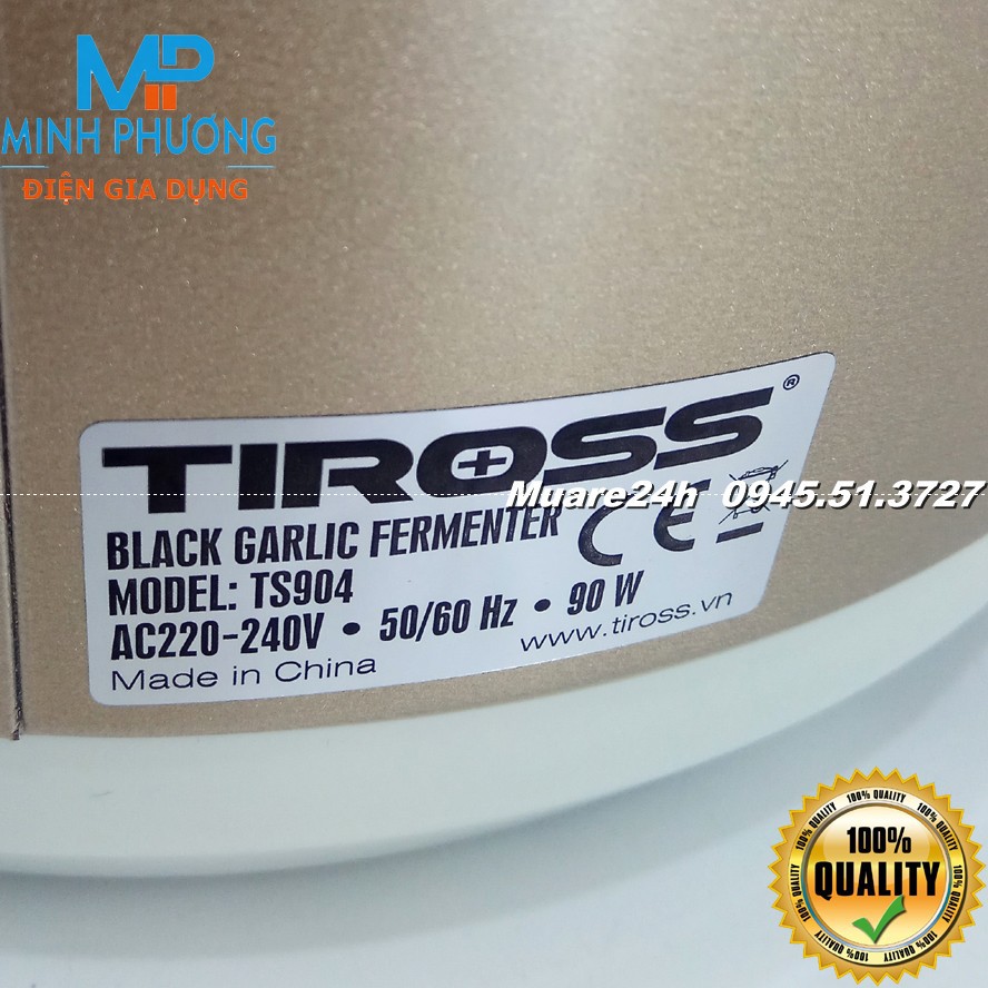 Máy Làm Tỏi Đen Tiross TS904 Bảo hành 12 Tháng