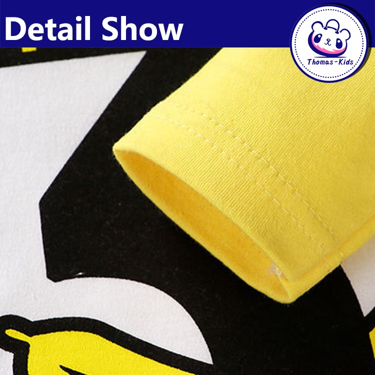 [THOMAS KIDS] Áo Thun Cotton Tay Dài Thời Trang Thoải Mái Cho Bé 1-6 Tuổi